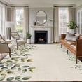 thumbnail image 1 of Eucalyptus 5'x7' Area Rug, Sage Green Farmhouse Leaf Pastoral Plant Washable Non-Slip Soft Rugs, Low-Pile Large Carpet for Living Room Bedroom Dining Room, Non-Shedding Accent Rug, 1 of 9