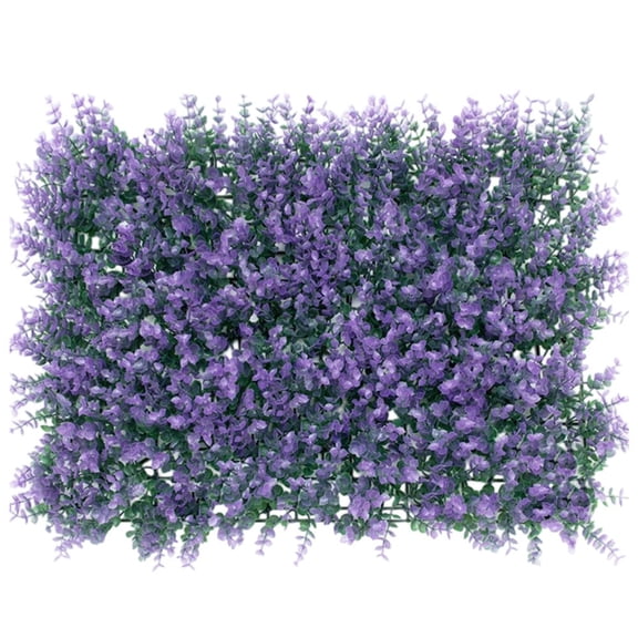 Eucalyptus Artificial Grass Wall Panels - UV Resistant Greenery Hedge Backdrop for Indoor Outdoor Privacy Wedding Birthday Decor Fake Plant Wall