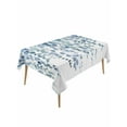 thumbnail image 1 of Eucalyptus Blue Table Cloth, Farmhouse Leaves Summer Spring Waterproof Tablecloth for Rectangle Tables, Reusable Washable Fabric Table Cover for Restaurant Kitchen Dining Tables 54"x108", 1 of 6