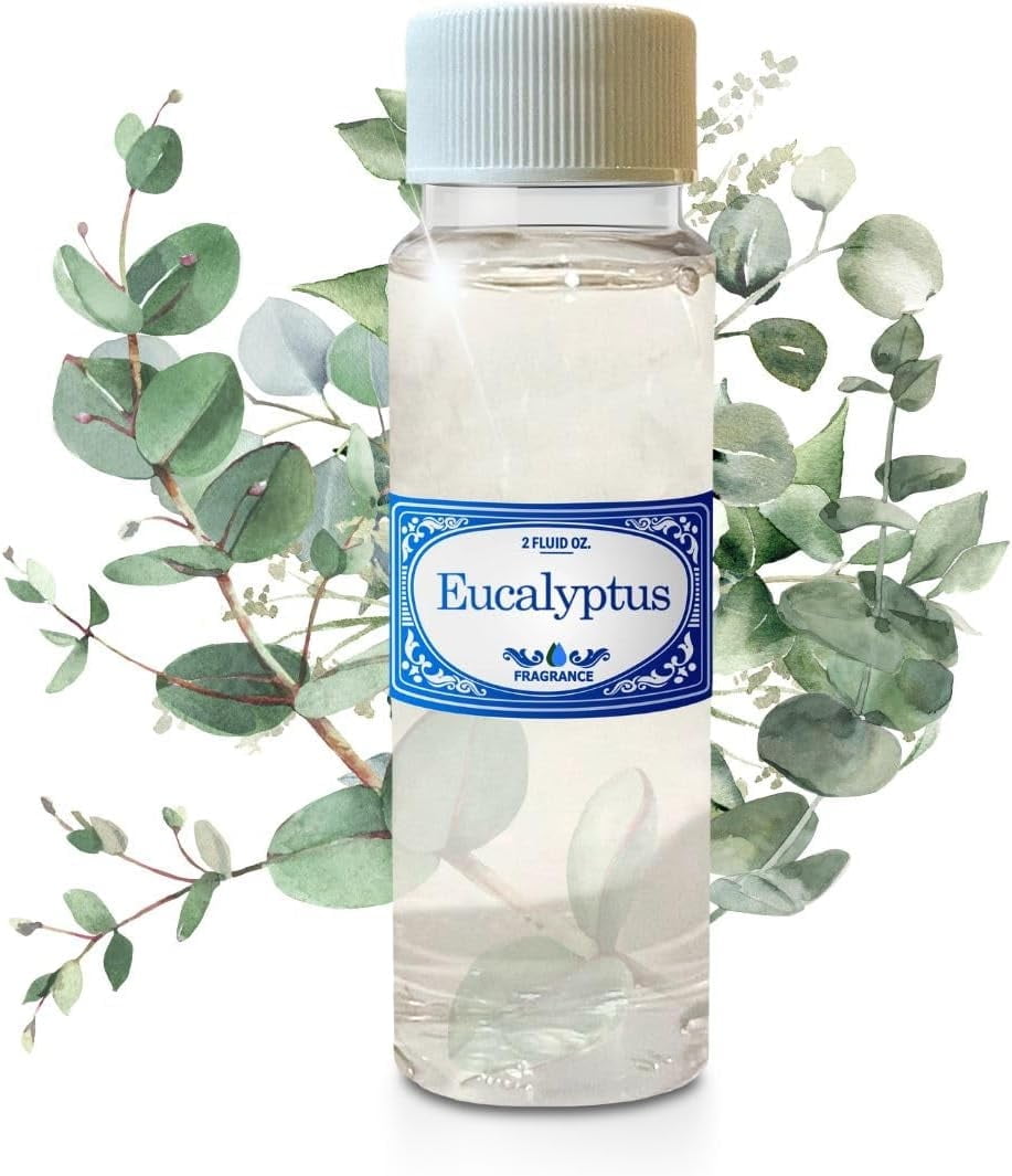 Eucalyptus Concentrated Single Bottle 2.0 fl oz Rainbow Vacuum Fragrance, Hyla, Sirena, Diffusers, Aromatherapy, Rainmate, Fragrances, Not Made by Rexair or Rainbow