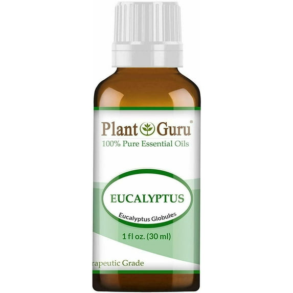 Eucalyptus Essential Oil 1 oz. / 30 ml. 100% Pure Natural Undiluted Therapeutic Grade for Aromatherapy Diffuser, Sinus Relief, Allergies, Cough, Nasal and Chest Congestion