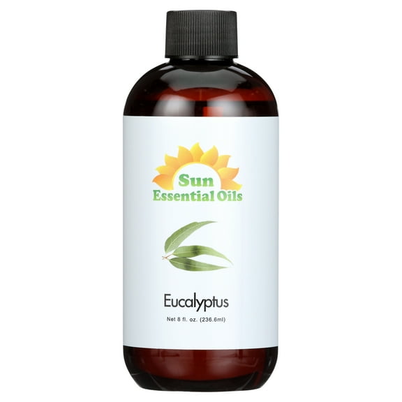 Eucalyptus Essential Oil (Huge 8oz Bottle) Bulk Eucalyptus Oil - 8 Ounce