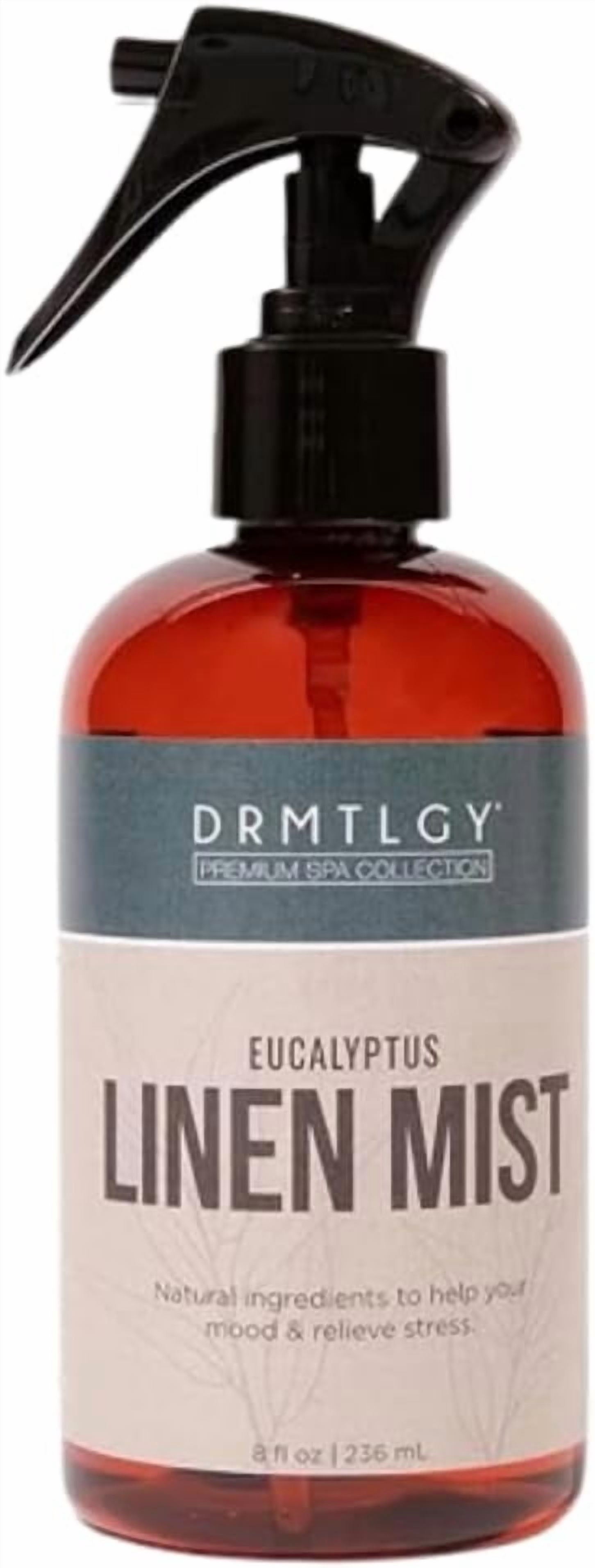 Eucalyptus Essential Oil Linen and Room Mist. Pillow and Fabric Aromatherapy Spray for Relaxation and Sleep, 8 oz