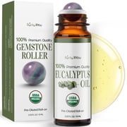 BodyJ4You Eucalyptus Essential Oil Roll-On Pre-Diluted MCT Organic Aromatherapy 10 mL