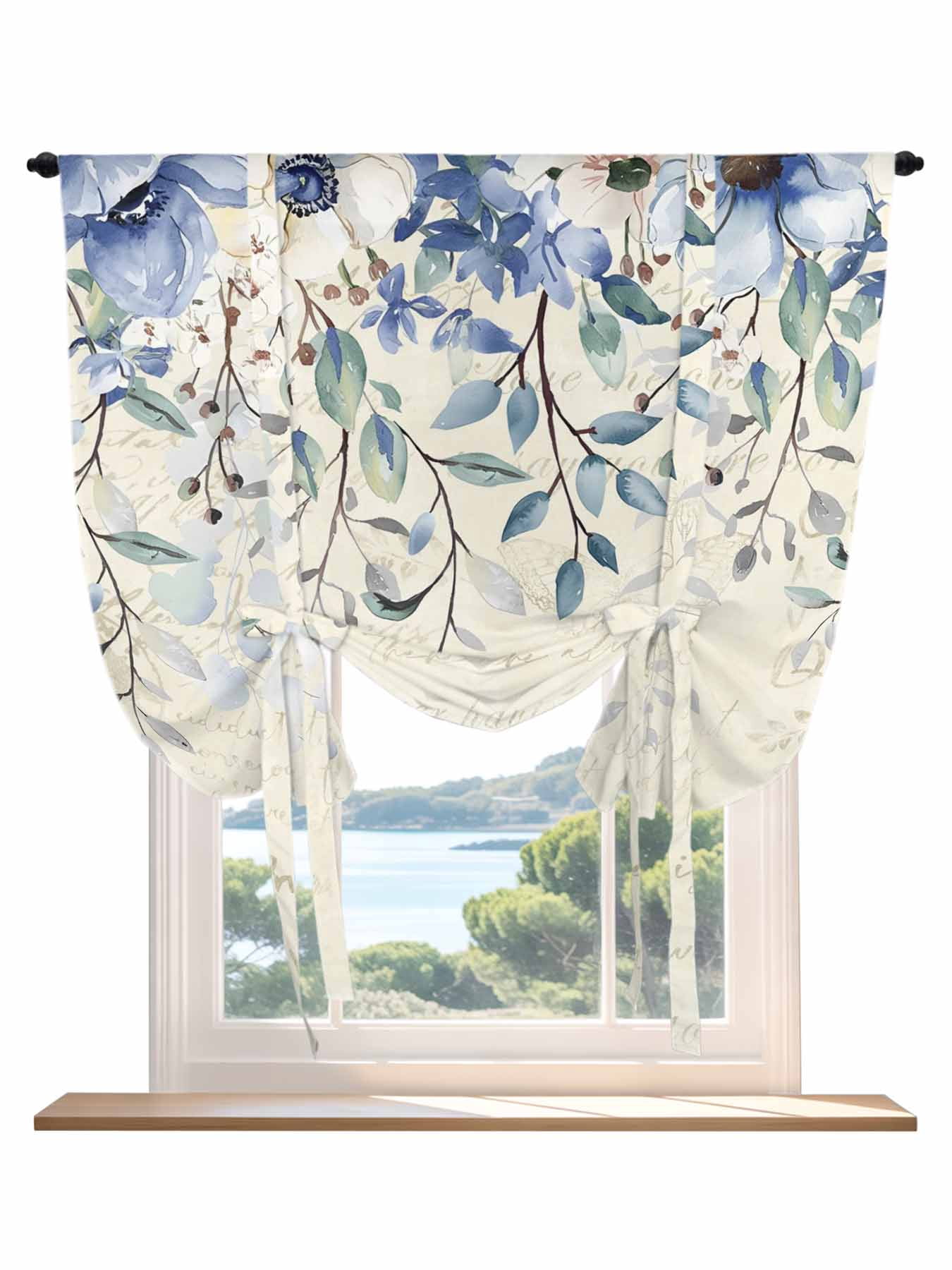 Balloon Curtains For Kitchen