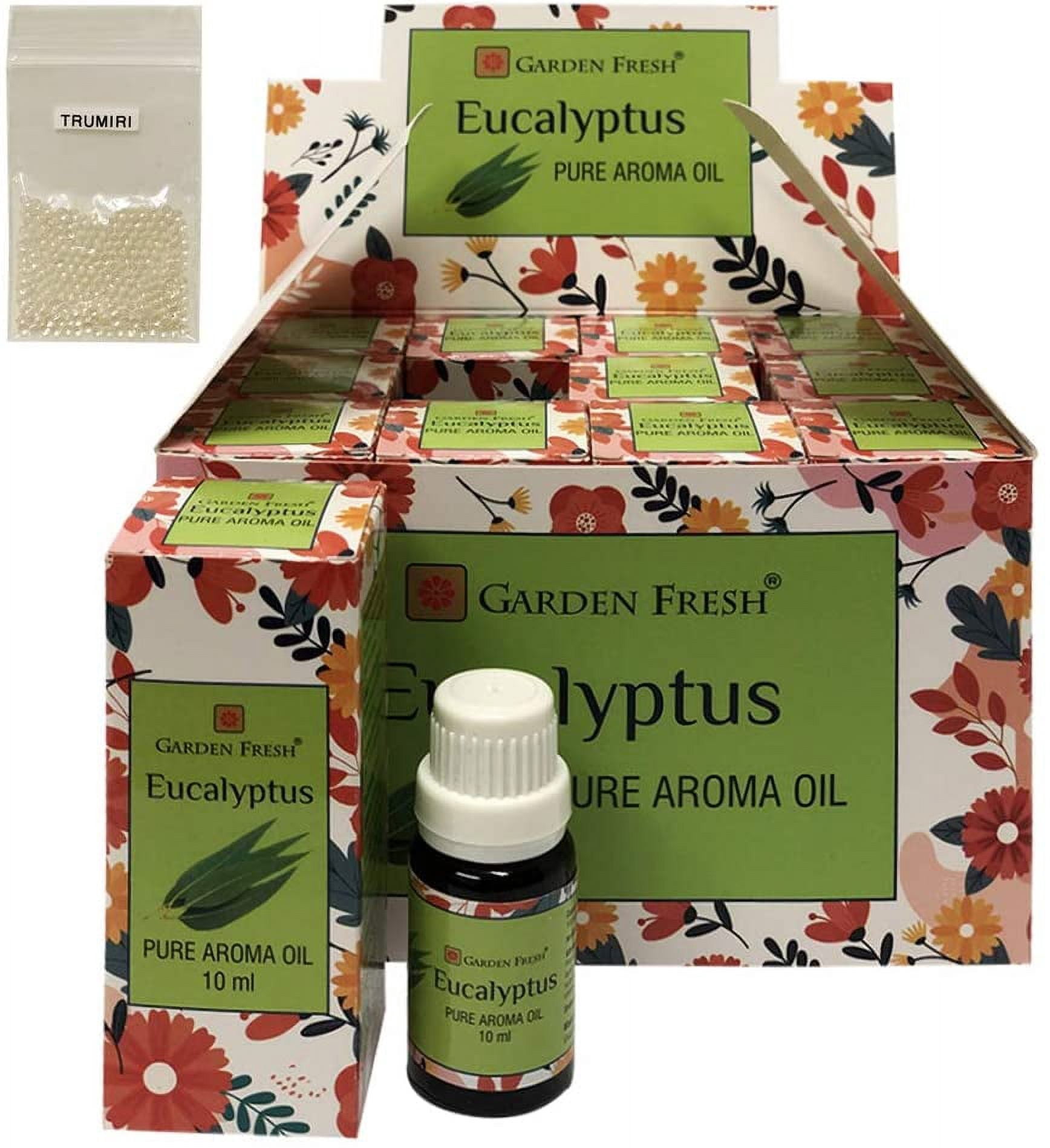 Eucalyptus Fragrance Oil For Diffuser And Gel Beads Bundle