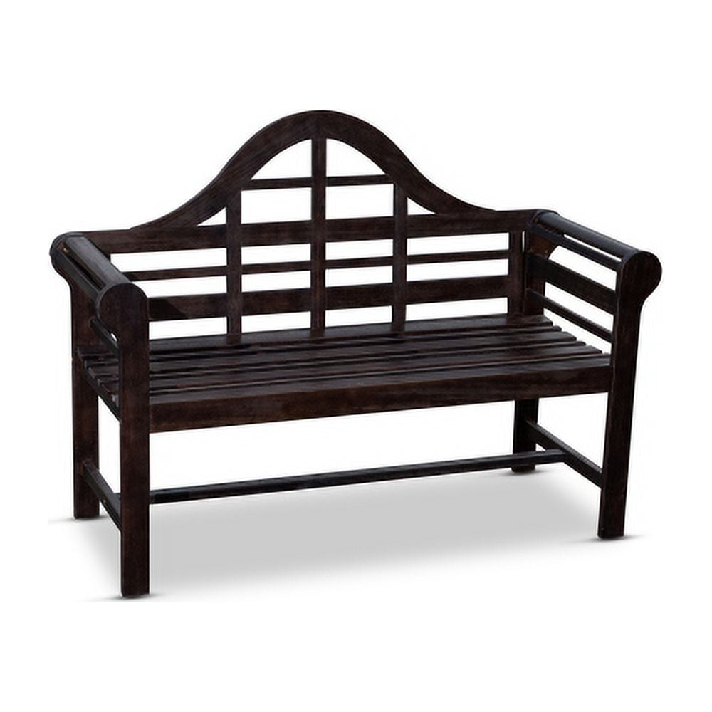 Eucalyptus Garden Bench, Espresso