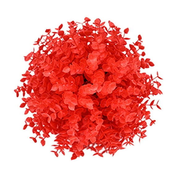 Eucalyptus Grass Ball - Artificial Boxwood Topiary Plants for Outdoor Walkways Boxwood Lifelike Plants Clean Look Artificial