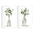 thumbnail image 1 of Eucalyptus Herbal Bouquet Arrangement Botanical & Floral Graphic Art Unframed Art Print Wall Art, Set of 2, 1 of 7