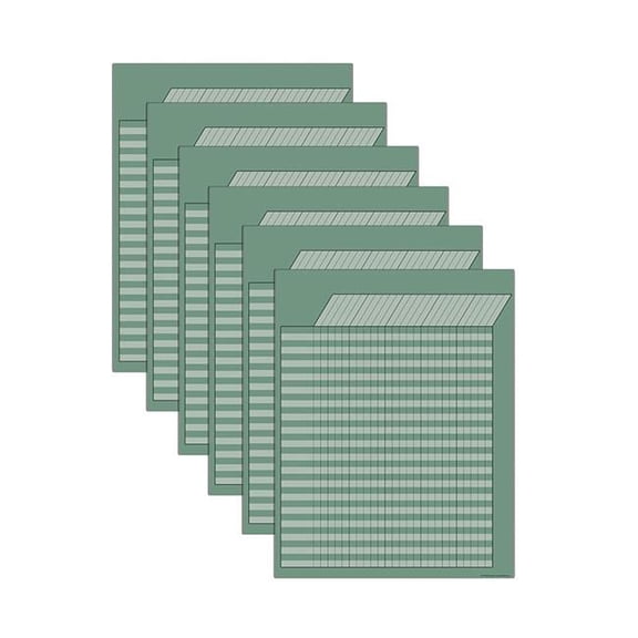 Eucalyptus Incentive Chart - Pack of 6