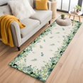 thumbnail image 1 of Eucalyptus Kitchen Runner Rug 2x6 Washable Runners for Hallway Non Slip Farmhouse Flower Plant Sage Green Country Large Area Rug Indoor Floor Carpet for Bathroom Laundry Entryway Bedroom Living Room, 1 of 8