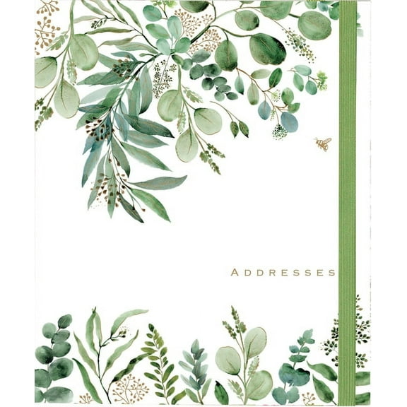 Eucalyptus Large Address Book, (Hardcover)