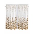thumbnail image 1 of Eucalyptus Leaves Bathroom Window Curtain, Spring Plants Country Yellow Light Filtering Coffee Kitchen Curtains, Bedroom Living Room Curtains 2 Panel 84"x63", 1 of 6