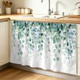 thumbnail image 1 of Eucalyptus Leaves Cabinet Curtain 32"Wx55"L,Dustproof Pantry Door Curtain W/ Self Adhesive Tape,Green Botanical Summer Spring Leaves Tall Storage Cover Privacy Drape for Bathroom Kitchen Laundry Room, 1 of 9