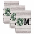 thumbnail image 1 of Eucalyptus Leaves Kitchen Towels Set of 3, Rustic Botanical Plants Text Wood Grain Soft Microfiber Dish Towels, Absorbent Washable Dishcloths for Kitchen Cleaning, Drying Dishes, 18x28 Inches, 1 of 9