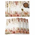 thumbnail image 1 of Eucalyptus Leaves Placemats Set of 6 Farmhouse Idyllic Flowers Floral Leaaf Place Mats Indoor Wipeable Table Mats Washable Cloth Dining Table Placemats for Kitchen Holiday Party Home Decor 13x19 Inch, 1 of 9