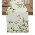 thumbnail image 1 of Eucalyptus Leaves Plant Table Runner Home Wedding Table Flag Mat Table Centerpieces Decoration Party Dining Long Tablecloth, 1 of 6