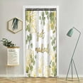 thumbnail image 1 of Eucalyptus Leaves Shower Curtain Get Naked Green and Gold Leaf Plant for Modern Bathroom Stall Shower Curtain Decor Waterproof Polyester Fabric with 6 Hooks, 36x72 Inch, 1 of 6