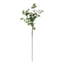 Eucalyptus Leaves Stems Artificial Seeded Eucalyptus Leaves Branches Small Grey Green Stems for Vase Bouquet Wreath Floral Arrangement Wedding Season