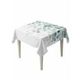 thumbnail image 1 of Eucalyptus Leaves Table Cloth, Green Botanical Summer Spring Leaves Waterproof Tablecloth for Square Tables, Reusable Washable Fabric Table Cover for Restaurant Kitchen Dining Tables 54"x54", 1 of 6