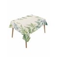 thumbnail image 1 of Eucalyptus Leaves Table Cloth, Rustic Sage Green Botanical Burlap Waterproof Tablecloth for Rectangle Tables, Reusable Washable Fabric Table Cover for Restaurant Kitchen Dining Tables 60"x84", 1 of 6
