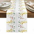 thumbnail image 1 of Eucalyptus Leaves Table Runner - 36 Inch Long, Kitchen Dining Table Runner Dresser Scarves, Spring Country Botanical Flowers Floral Farmhouse Decor for Coffee Tables Wedding Party Banquet, 1 of 8