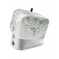 thumbnail image 1 of Eucalyptus Leaves Toaster Cover 2 Slice, Small Kitchen Appliance Covers, Sage Green Weeping Summer Botanical Toaster Oven Cover with Loop, Bread Machine Cover Polyester Dust Cover Protection, 1 of 4
