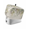 thumbnail image 1 of Eucalyptus Leaves Toaster Cover 4 Slice, Large Kitchen Appliance Covers, Green Summer Botanical Rustic Toaster Oven Cover with Loop, Bread Machine Cover Polyester Dust Cover Protection, 1 of 4