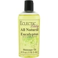 thumbnail image 1 of Eucalyptus Massage Oil by Eclectic Lady, 4 oz, Sweet Almond Oil and Jojoba Oil, 1 of 5