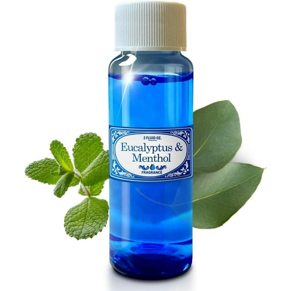 Eucalyptus Menthol Concentrated Single Bottle 2.0 fl oz Rainbow Vacuum Fragrance, Hyla, Sirena, Diffusers, Aromatherapy, Rainmate, Fragrances, Not Made by Rexair or Rainbow