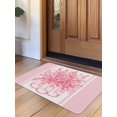 thumbnail image 1 of Eucalyptus Pink Door Mat&nbsp;Indoor Outdoor Entrance, Non Slip Small Rug for Kitchen Bathroom Entryway Rug, Stripes Bottle Flower Cactus Plant Washable Doormat Floor Mat for Office 16x24 Inch, 1 of 8