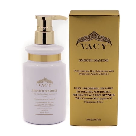 VACY Body Moisturizer, Hydrating Lotion with Hyaluronic Acid & Vitamin E, Fruity Scent, 10oz