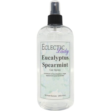 Eucalyptus Spearmint Car Spray (Double Strength), 16 ounces