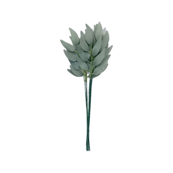 Eucalyptus Stems Greenery Stems, Denbek Decorative Artificial Green Plants - Lifelike Leaves for Stylish Home Accents
