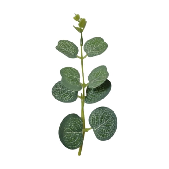 Eucalyptus Stems Greenery Stems, Denbek Decorative Artificial Green Plants - Lifelike Leaves for Stylish Home Accents
