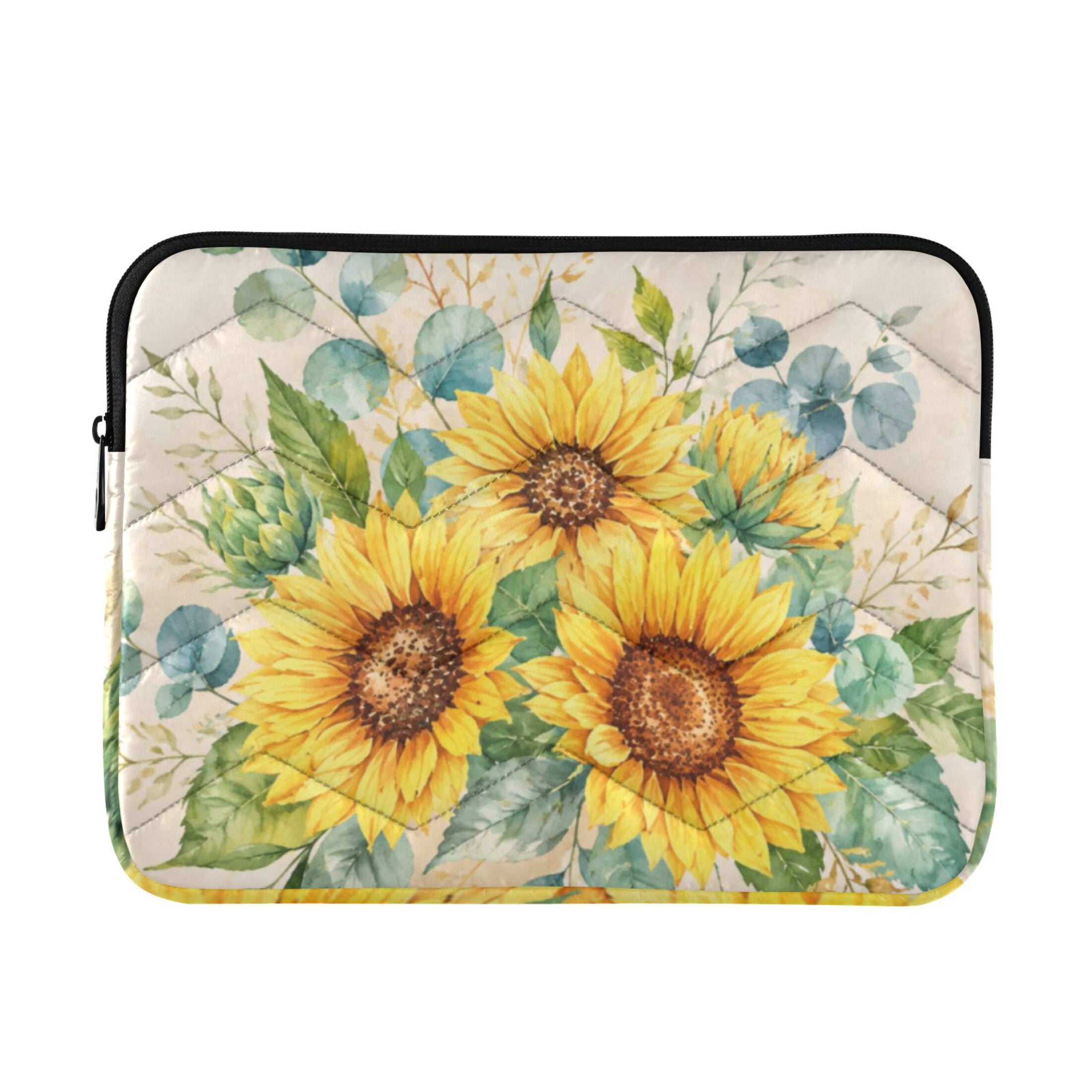Computer Tech Backpacks Eucalyptus Sun Printed Laptop Sleeve 13-14 Inch Computer Bag & Laptop ...