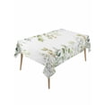 thumbnail image 1 of Eucalyptus Table Cloth, Sage Green Brown Leaf Boho Minimalist White Waterproof Tablecloth for Rectangle Tables, Reusable Washable Fabric Table Cover for Restaurant Kitchen Dining Tables 60"x120", 1 of 6