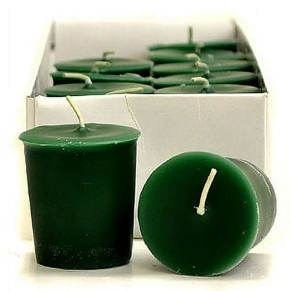 Eucalyptus Votive Candles Votive Candles Pack: 12 per box 1.75 in. diameter x 2 in. tall