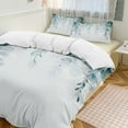 thumbnail image 1 of Eucalyptus Watercolor Leaves 3D Set Duvet Cover Quilt Cover Theme for Full Size, 1 of 6