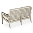 thumbnail image 1 of Eucalyptus With Stylish Back Cushions, Burgundy, Driftwood Gray Finish Outdoor Elegant , Burgundy, 1 of 4