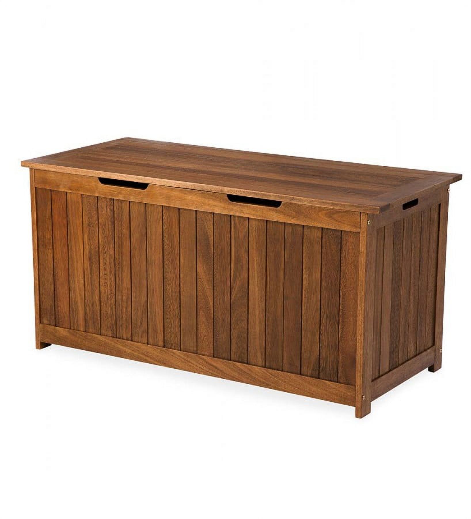 Eucalyptus Wood Storage Box / Deck Box - image 1 of 3