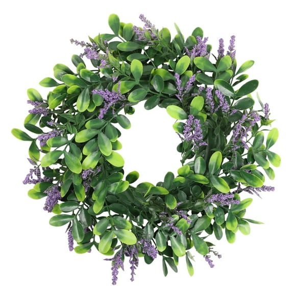 Eucalyptus Wreath with Berries – Artificial Greenery Spring Summer Door Wreath for Front Door Porch Wall Farmhouse Indoor Outdoor All Season Decor