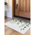 thumbnail image 1 of Eucalyptus&nbsp;Leaves Door Mat&nbsp;Indoor Outdoor Entrance, Non Slip Rug for Kitchen Bathroom Entryway Rug, Spring Botanical Leaf Branch Vines Washable Doormat Floor Mat 20x31.5 Inch, 1 of 8