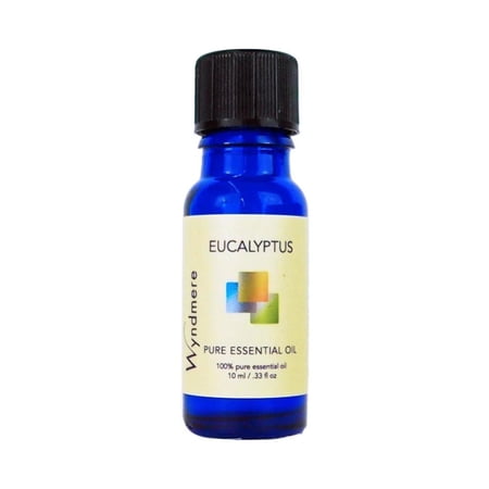 Wyndmere Essential Oils, Eucalyptus Essential Oil, 100% Pure Therapeutic Quality Oil, for Diffuser, 10ml