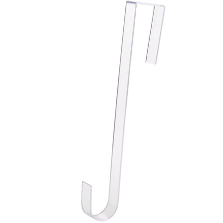 Eucatus Best Products & Gifts Clear Acrylic Wreath Hanger, 12"