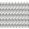 thumbnail image 1 of Eucatus Best Products & Gifts, Premium USA-Made Silver Steel Hobby Knife Blades Mega Bulk 100pk, 1 of 6