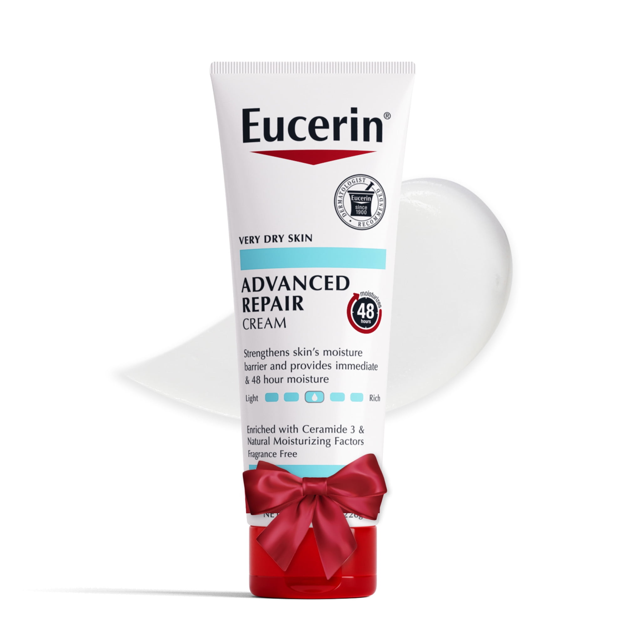 Eucerin Advanced Repair Body Cream, Fragrance Free, 8 oz Tube