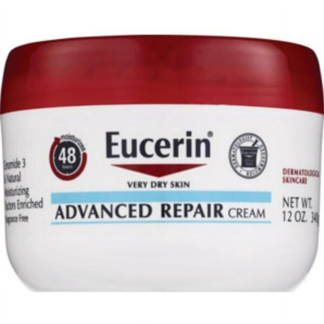 Eucerin Advanced Repair Cream For Very Dry Skin 12 oz