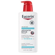 Eucerin Advanced Repair Body Lotion for Very Dry Skin Fragrance Free Moisturizer 48 Hour Hydration 16.9 fl oz