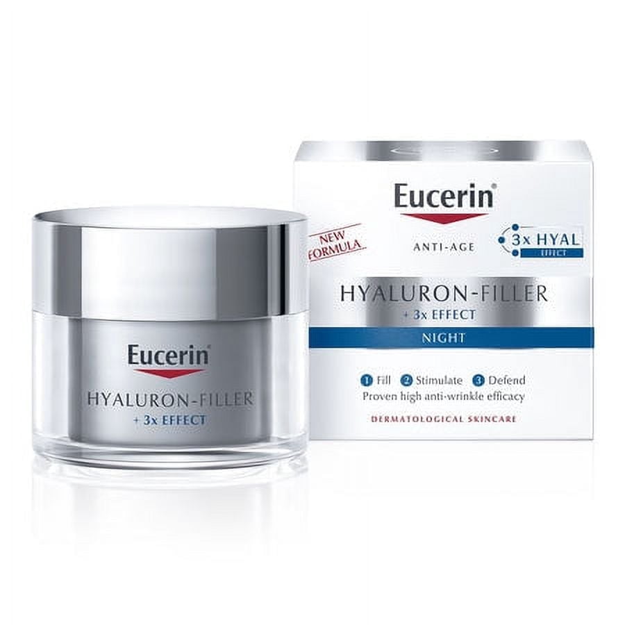 Eucerin Anti-Age Hyaluron-Filler Night Cream 50ml - Walmart.com